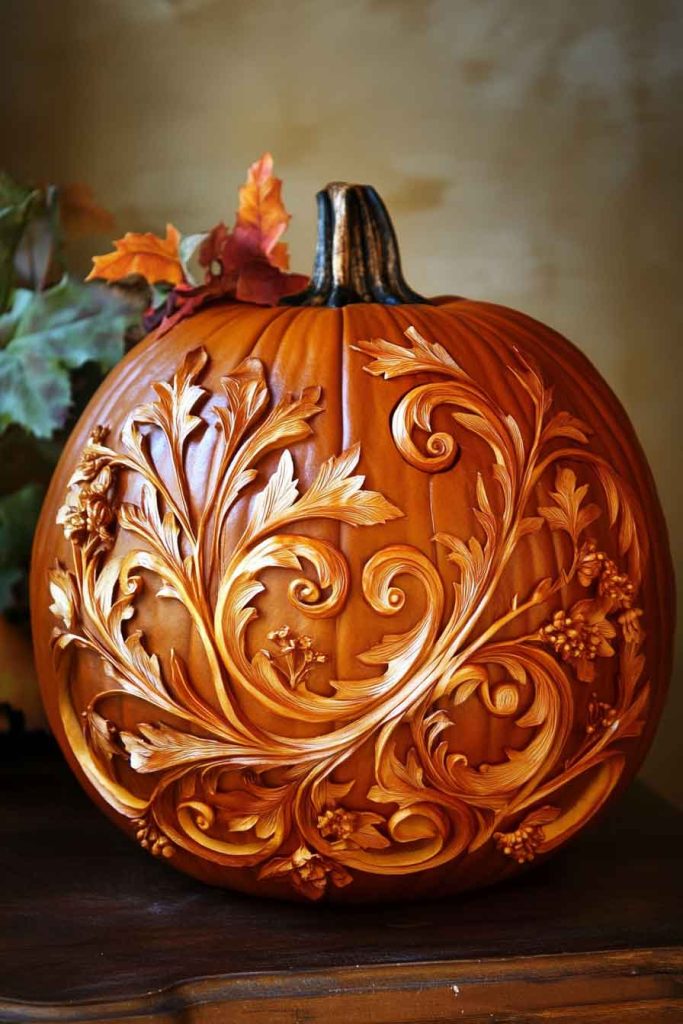 Elegant Victorian Scroll Pattern