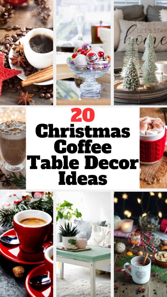 20 Stylish Christmas Coffee Table Centerpieces for a Cozy Home