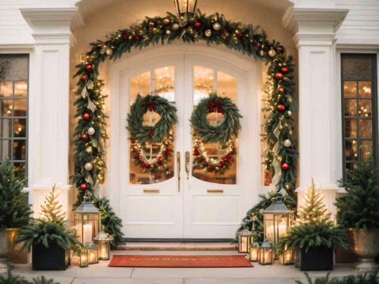 Christmas Front Porch Decor Ideas