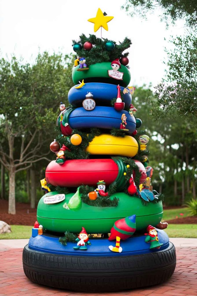 Storybook Character Tire Tree