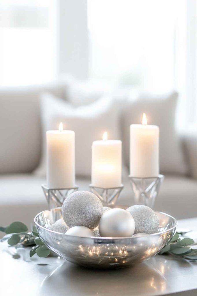 Modern Minimalist Christmas Coffee Table