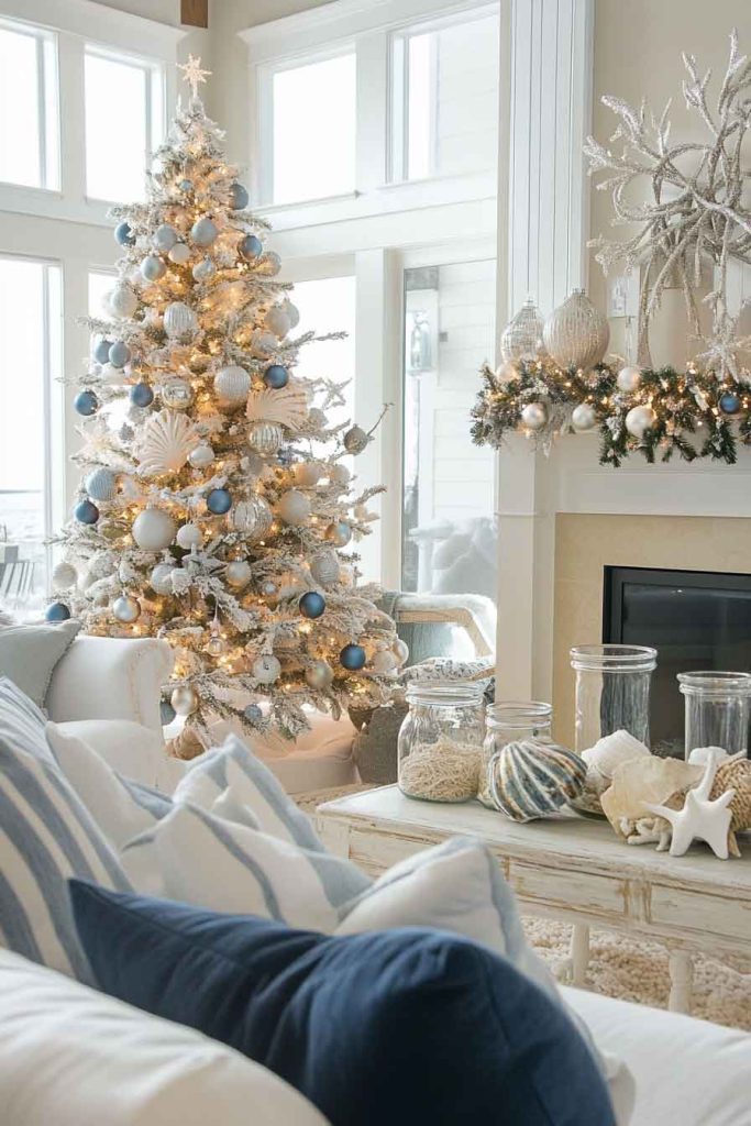 Coastal Luxury Christmas Design