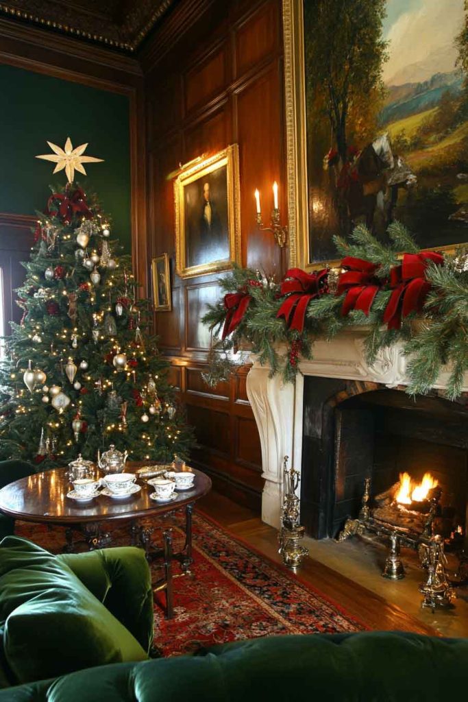 English Country Manor Christmas