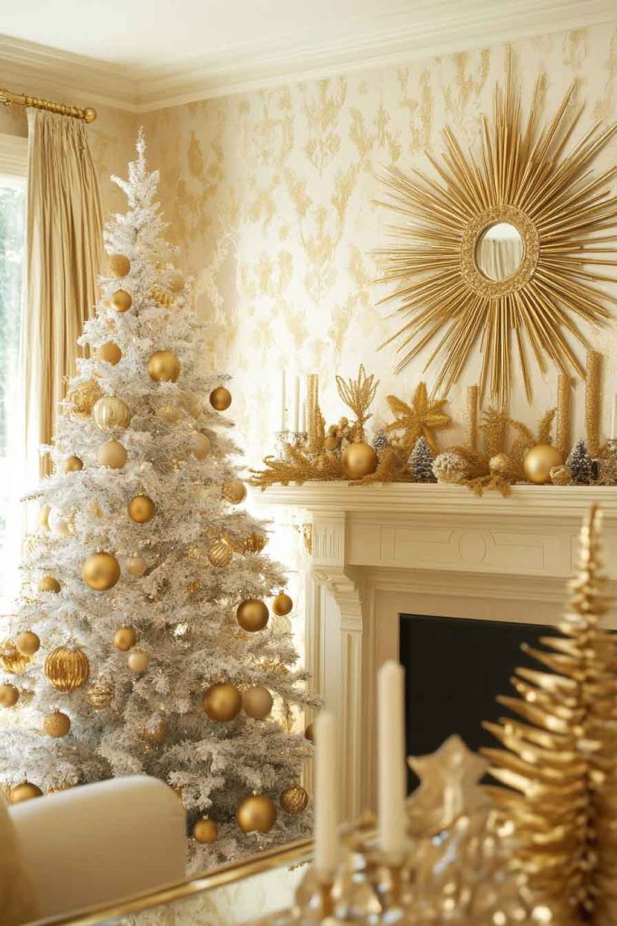 Monochromatic Gold Christmas Masterpiece