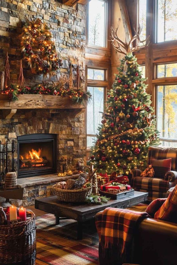 Rustic Luxury Lodge Christmas