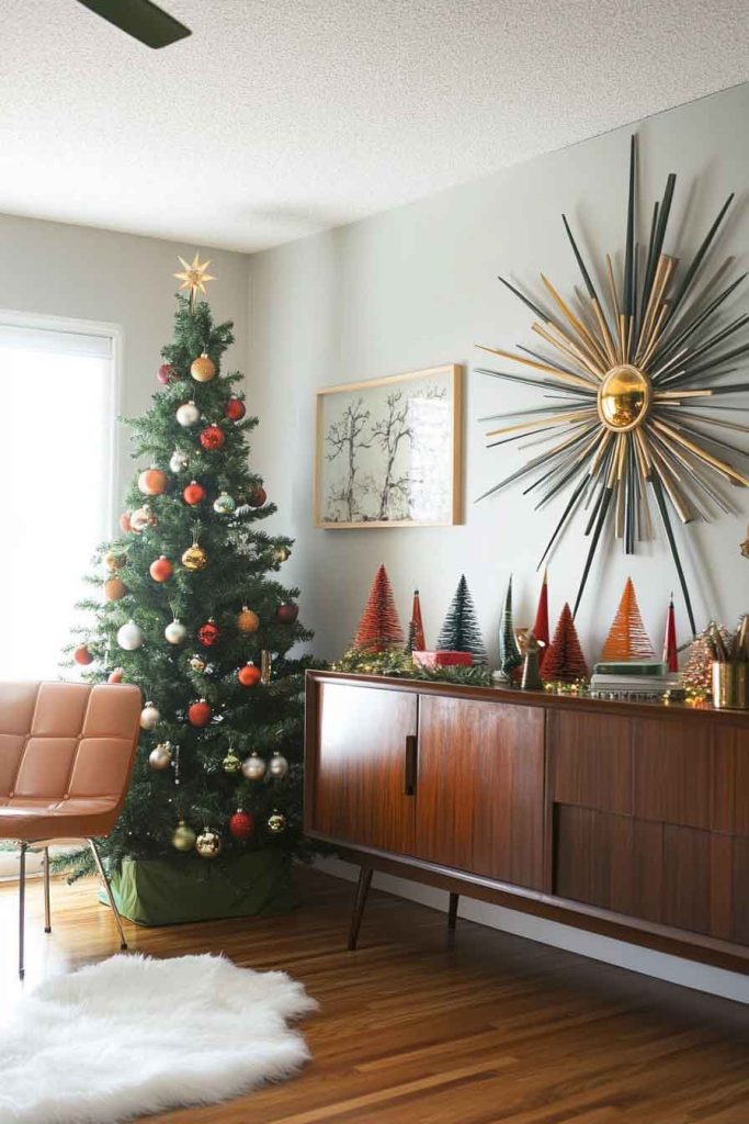 Mid-Century Modern Christmas Sophistication