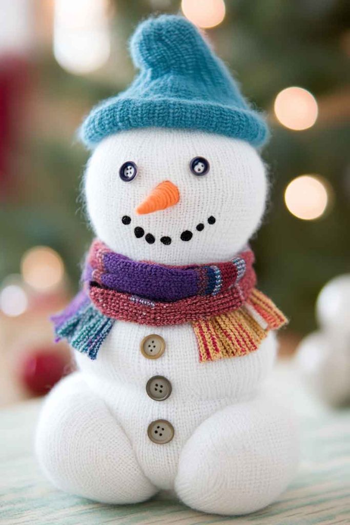 Sock Snowman