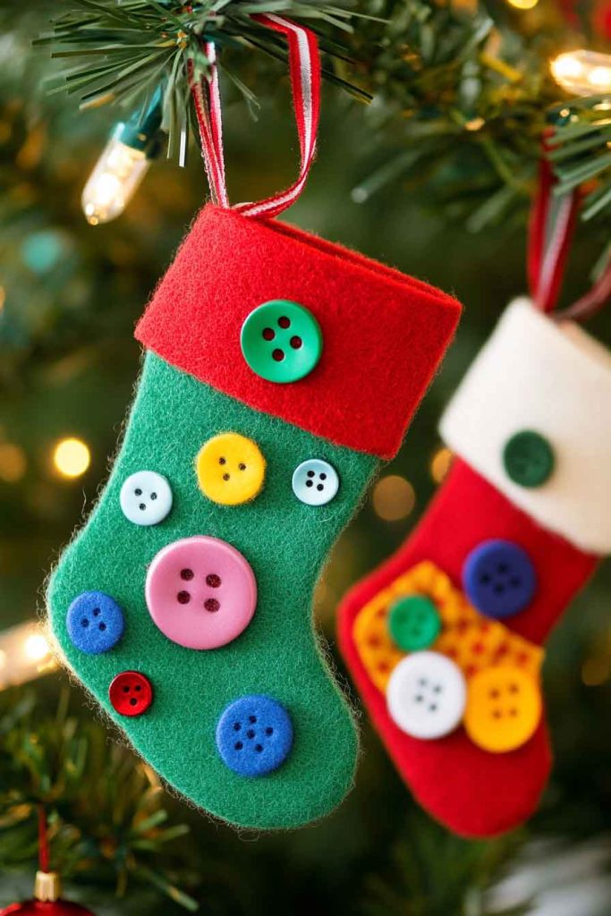 Felt Stocking Ornaments