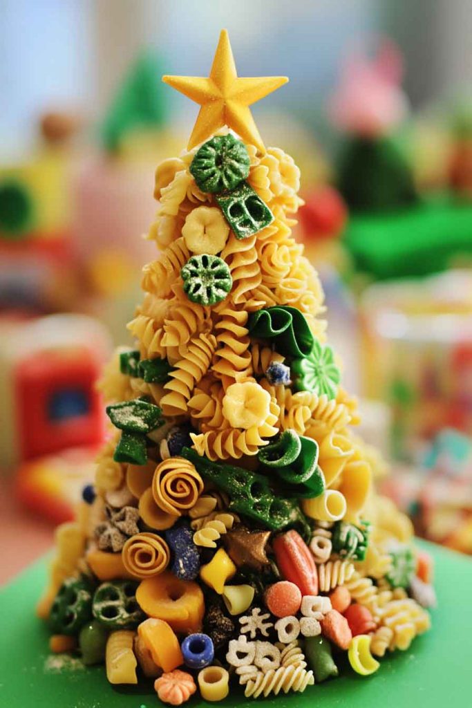Pasta Christmas Tree