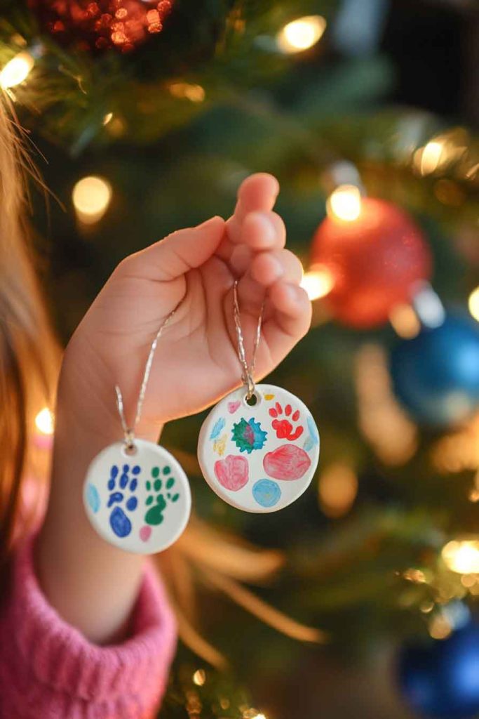 Fingerprint Ornament Keepsake