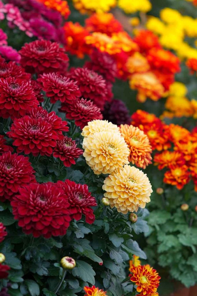 Mums and Fall Flowers