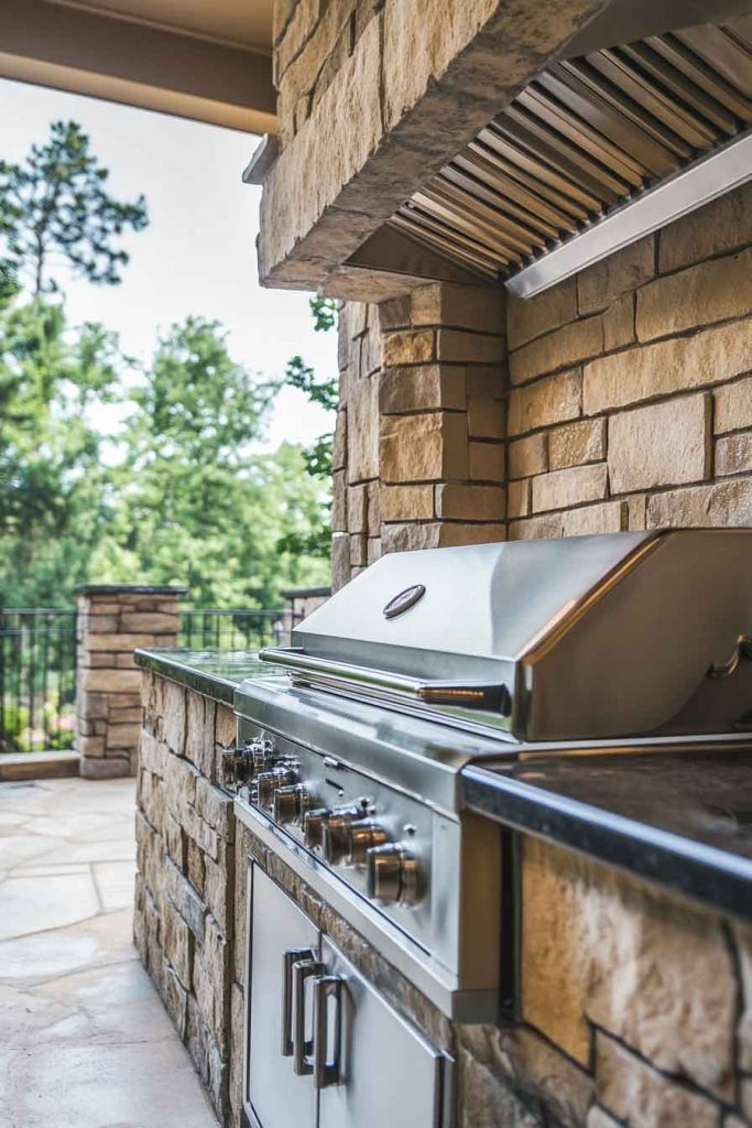 Built-In Grill Station