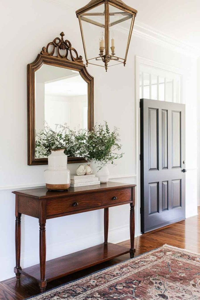 Create a Focal Point with a Statement Mirror