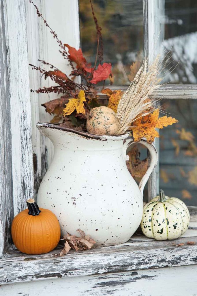 Antique Enamelware Displays