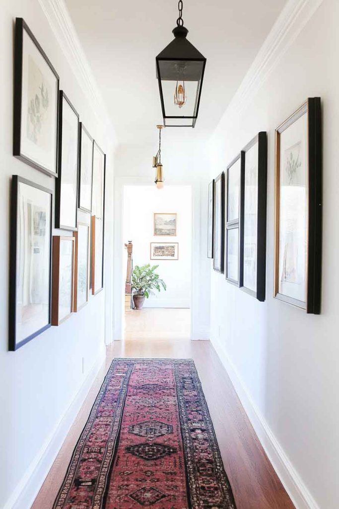 Hang Artwork to Create a Gallery Hallway