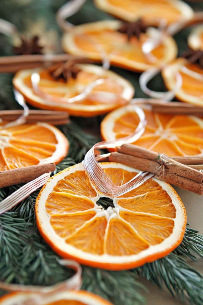 Dried Orange Slice Ornaments
