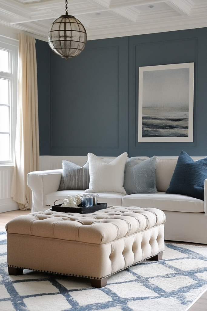 Mixing Blue with Neutrals