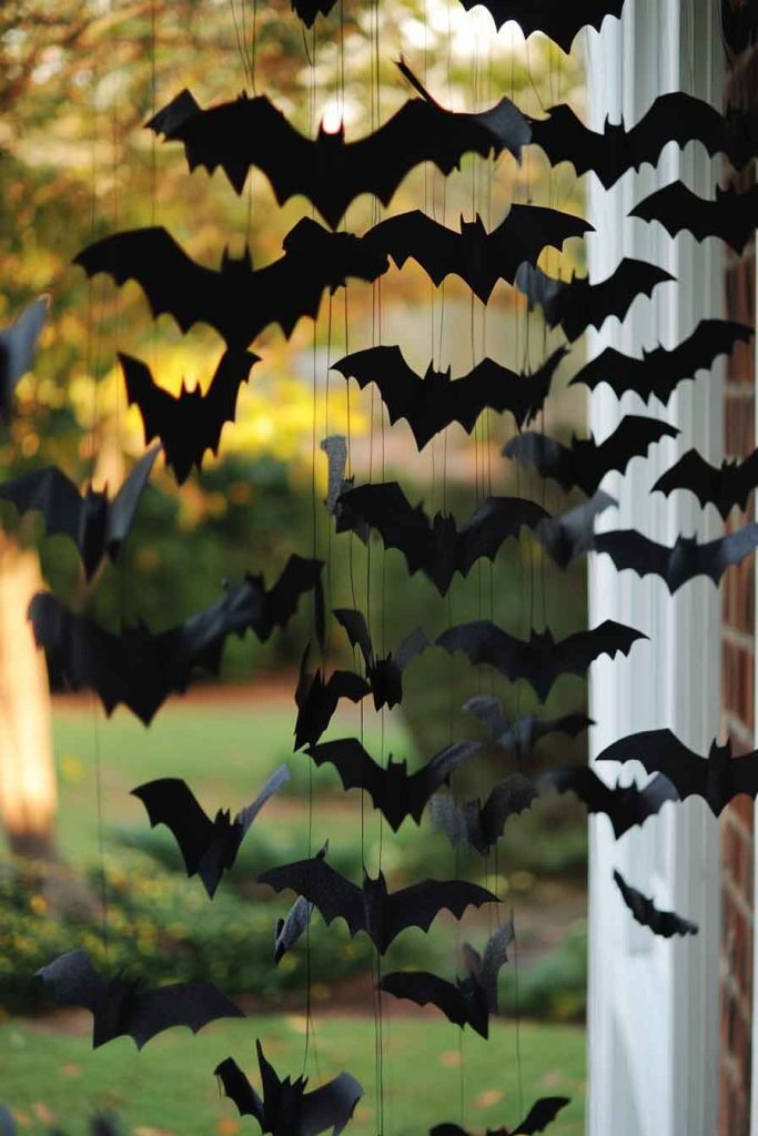 Hanging Bat Swarm