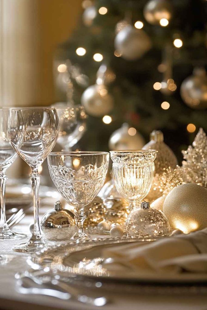 Sparkling Crystal and Glass