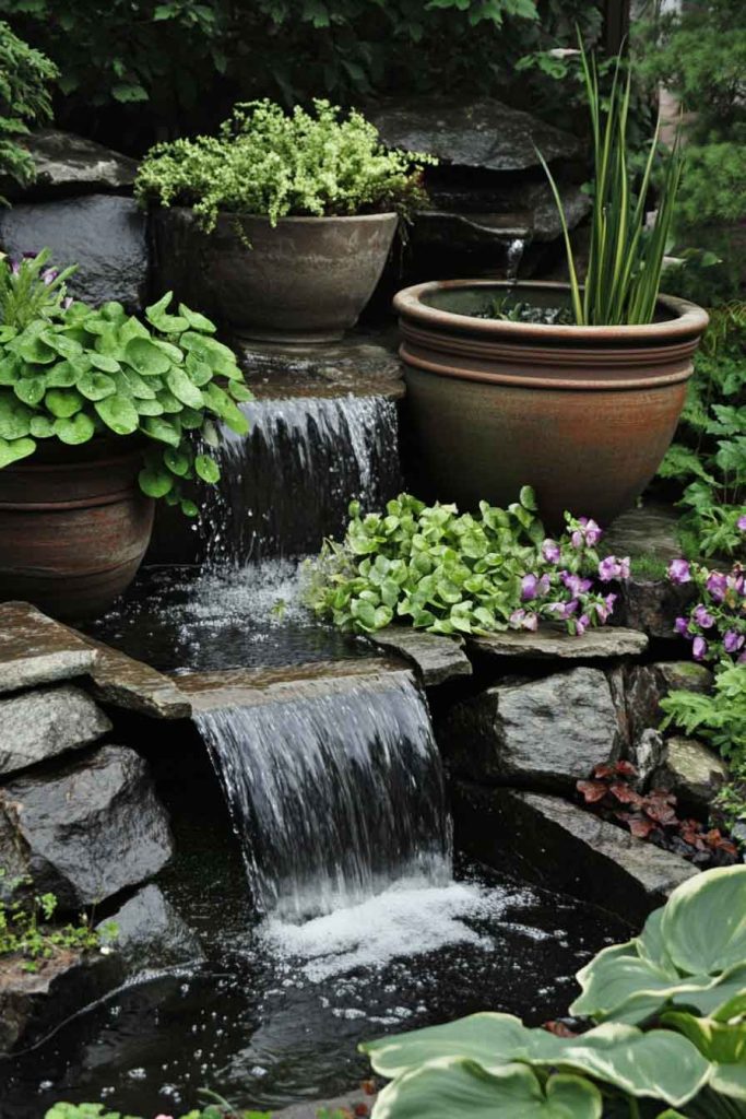 Container Waterfall Ideas