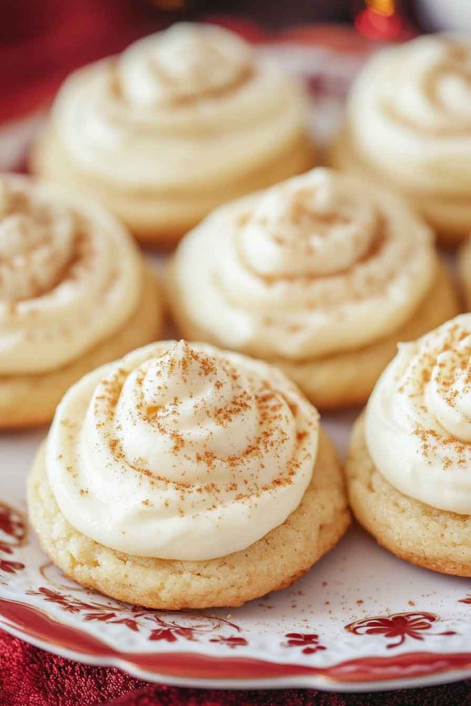 Eggnog Cookies with Nutmeg
