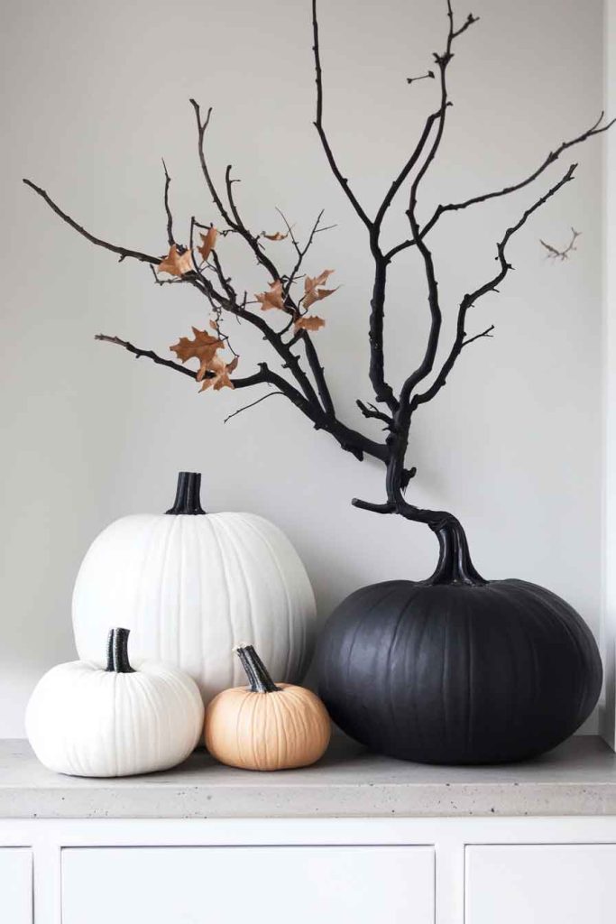 Modern Minimalist Halloween Statement