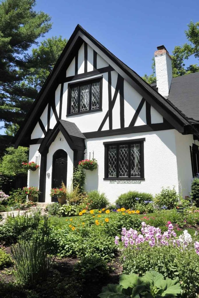 Half-Timbered Tudor Cottage