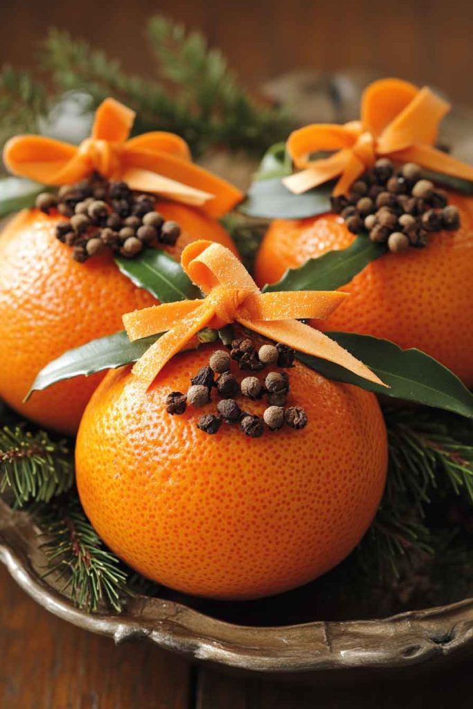 Orange and Clove Pomanders