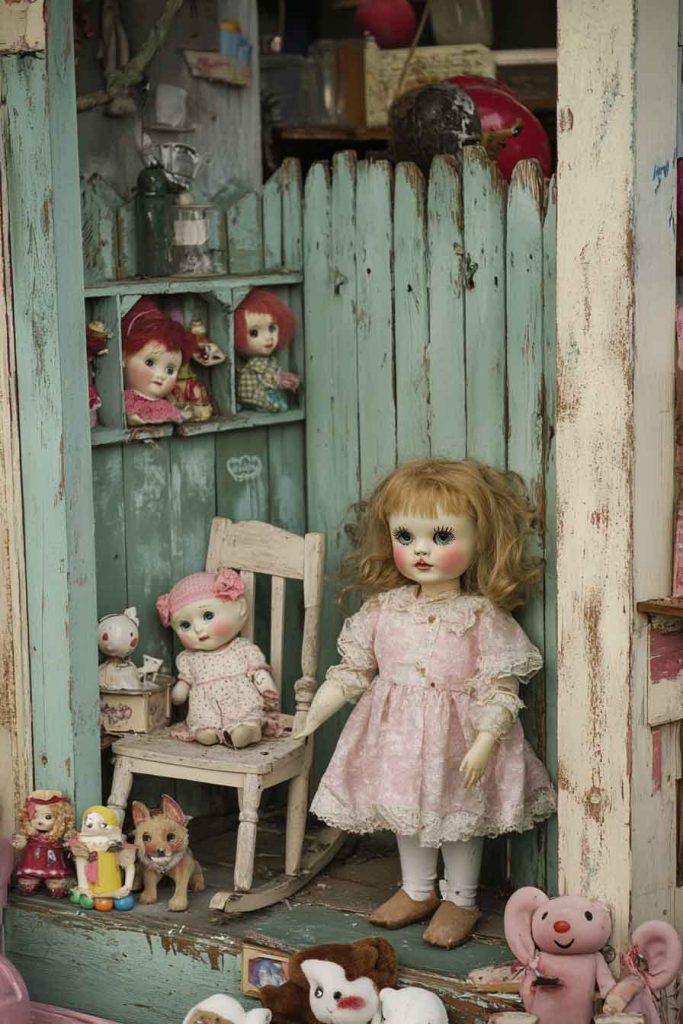  Creepy Doll's Playhouse Gate
