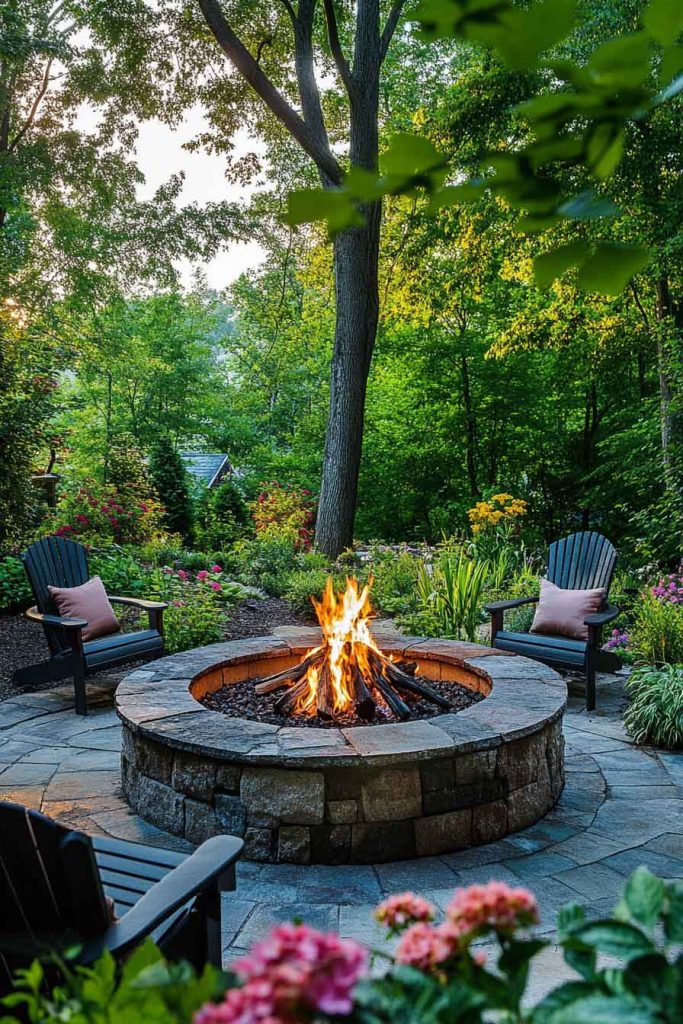 Fire Features and Outdoor Fireplaces