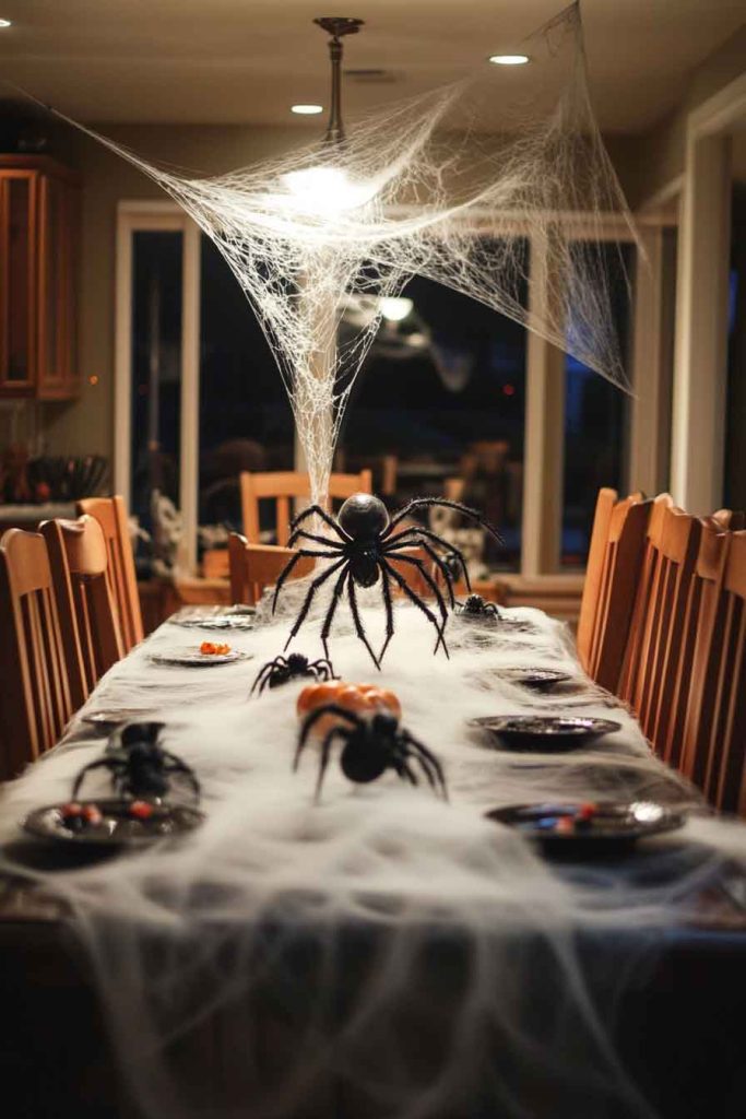 Spider Web Kitchen with Intricate Details