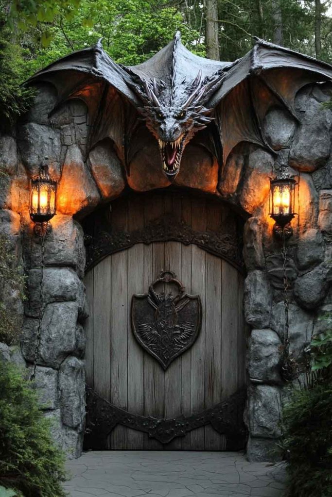 Medieval Dragon's Gate