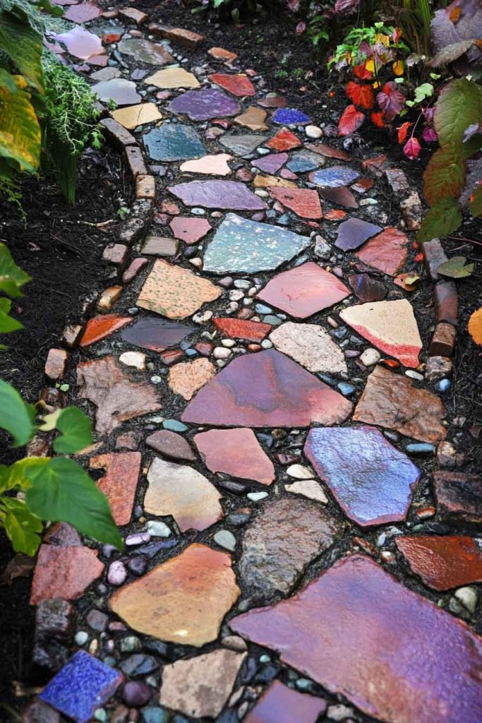 Recycled Material Stones