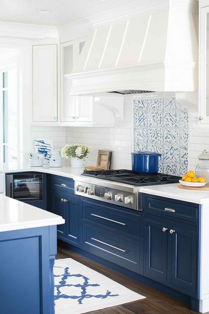 Blue and White Color Schemes