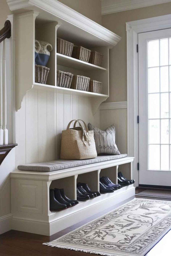 Incorporate a Shoe Storage Solution