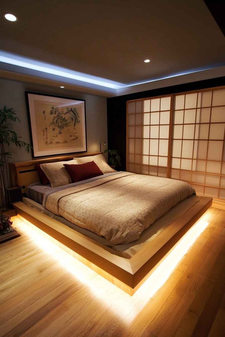 Asian-Inspired Bedroom
