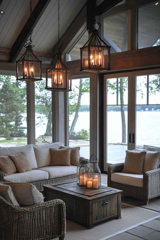 Lake House Lighting