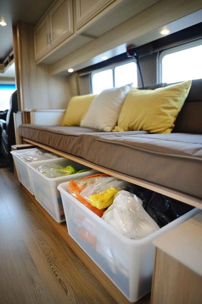 Utilize Under-Seating Storage