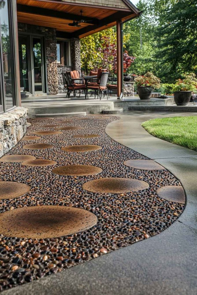 Exposed Aggregate Concrete
