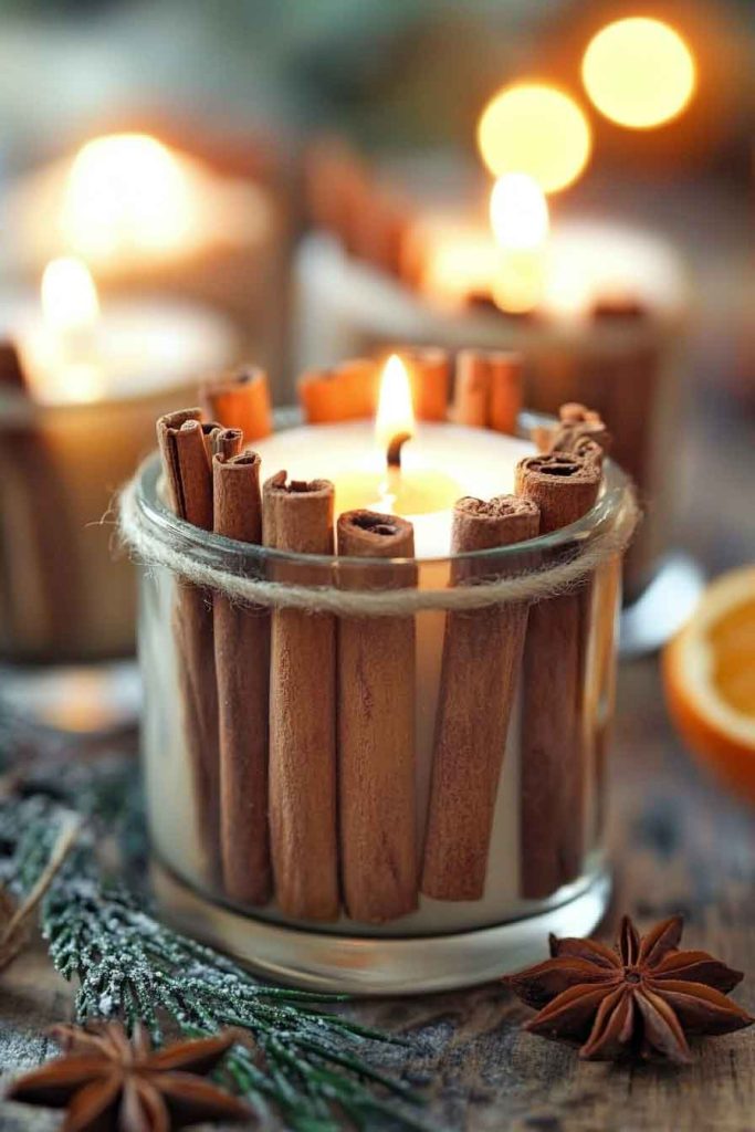 Hand-Poured Cinnamon Candles