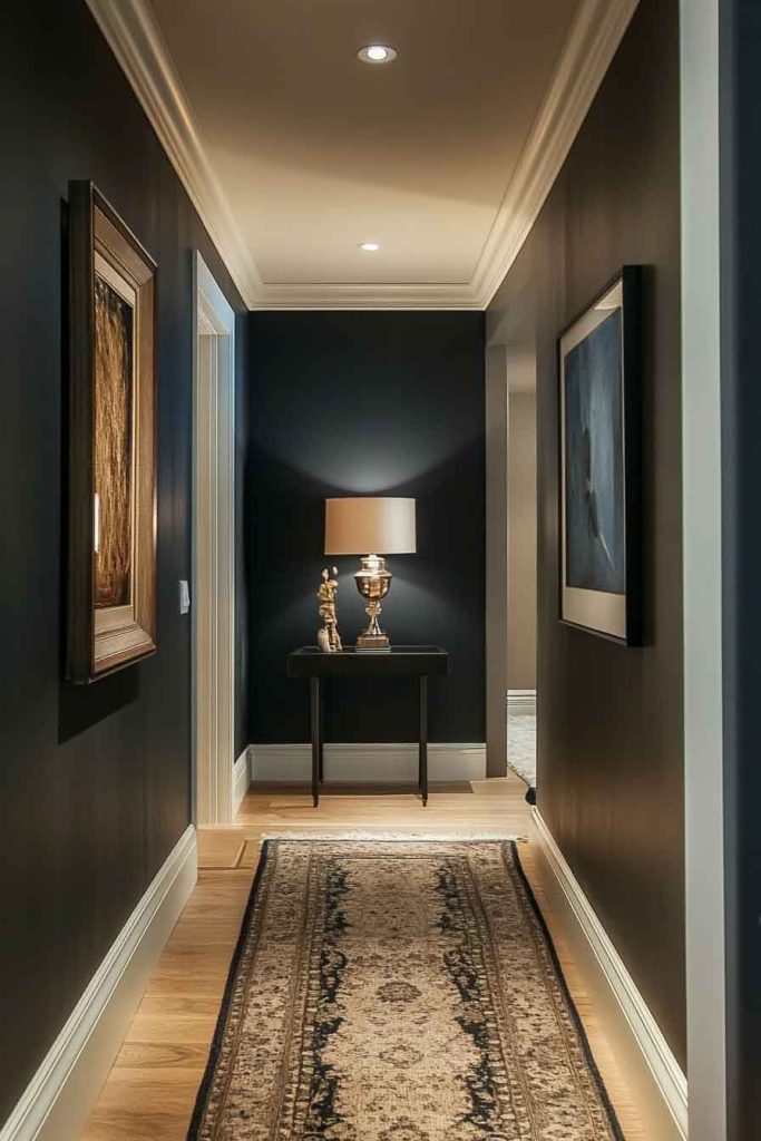 Use a Dark Accent Wall