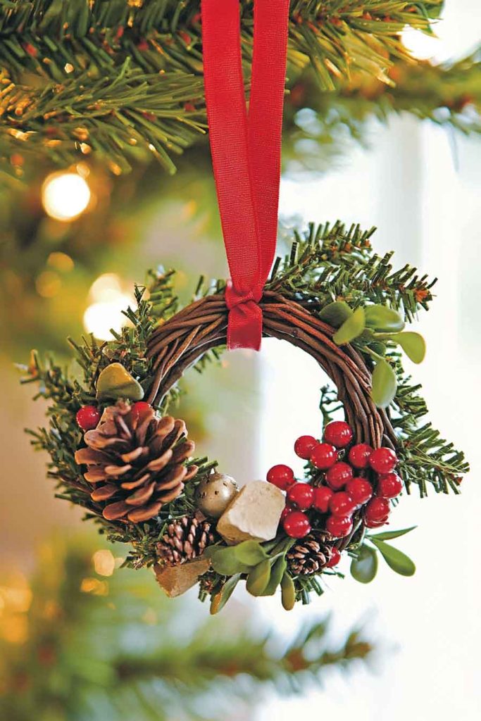 Miniature Wreath Ornaments