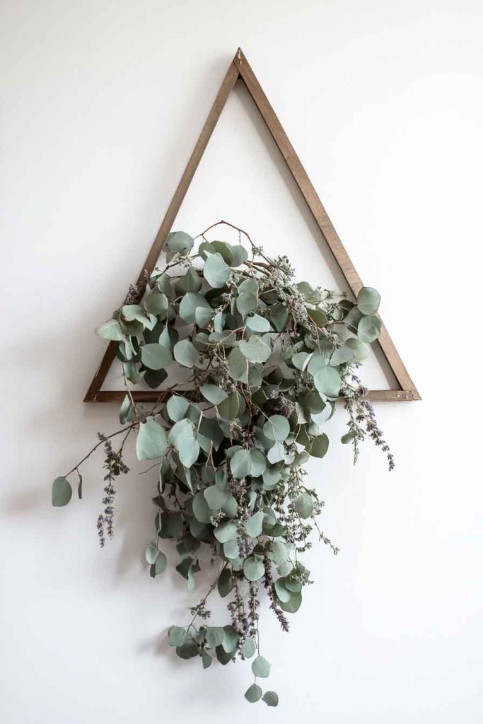  Eucalyptus and Lavender Christmas Tree Alternative