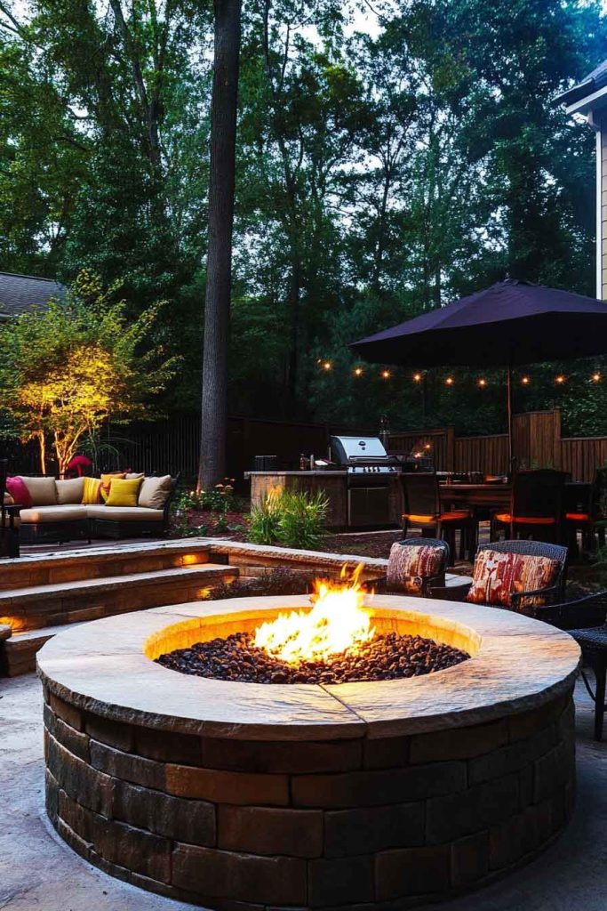 Fire Pit Nearby