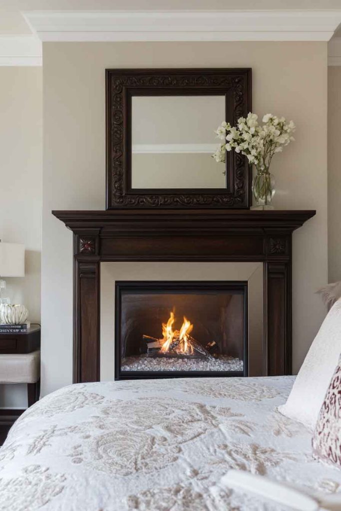 Mirror Above the Mantel