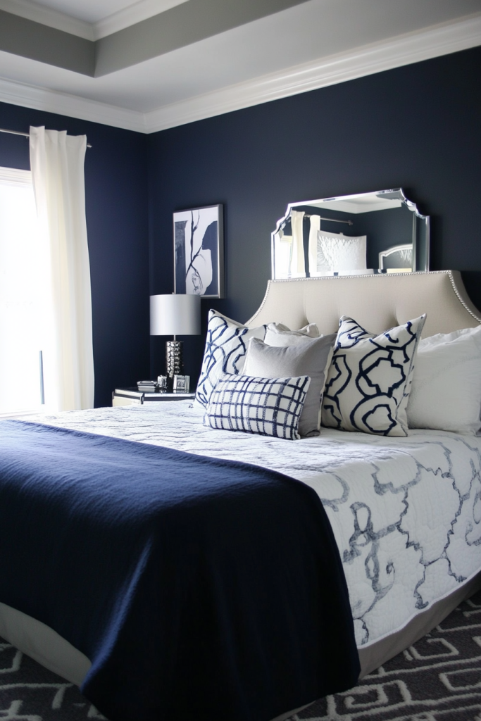 Blue and Gray Sophistication