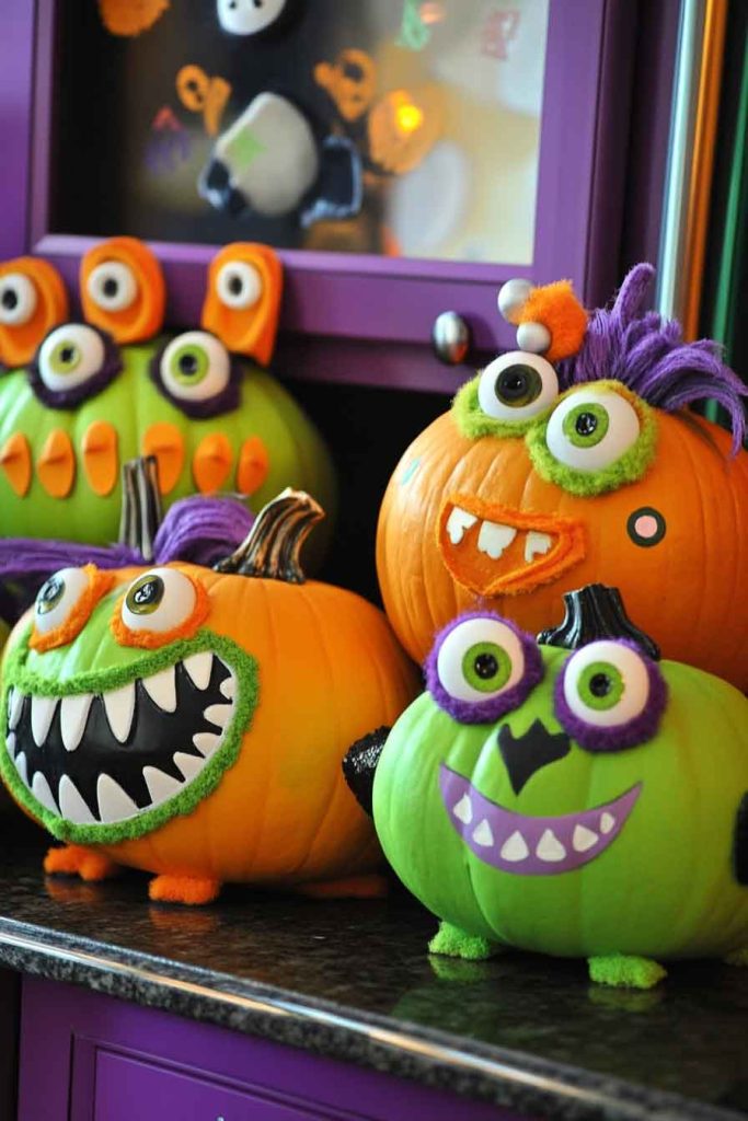 Monster Mash Kitchen with Playful Creatures