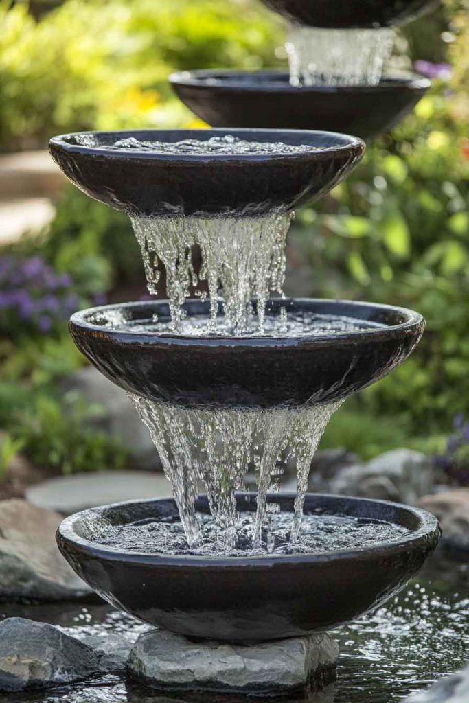 Tiered Fountain Waterfalls