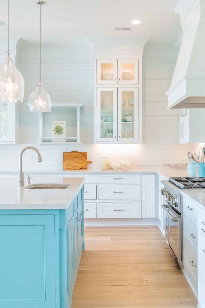 Coastal Kitchen Cabinets