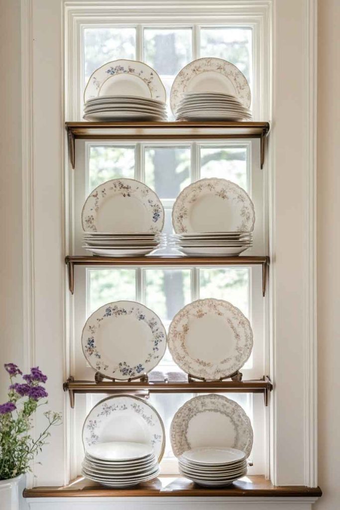 Plate Racks and Display Shelves
